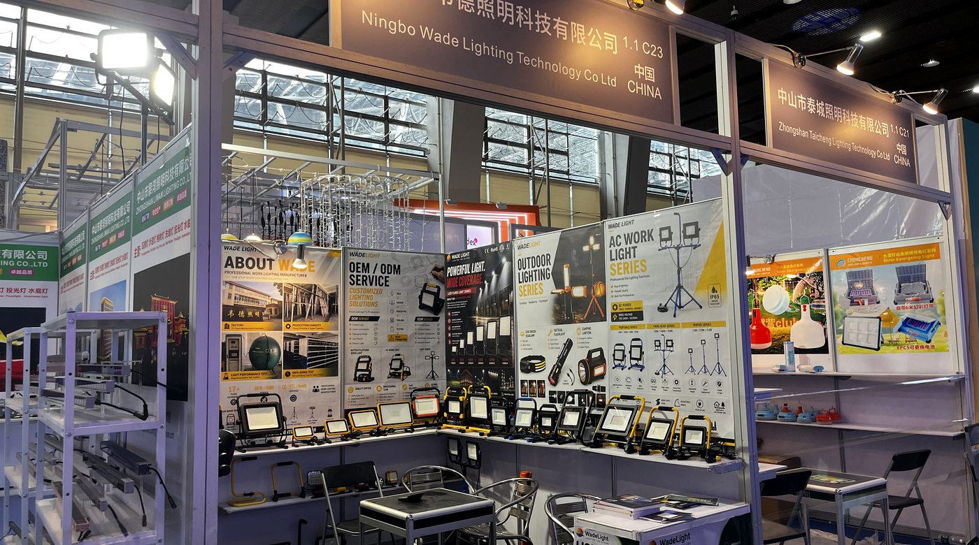 WADE LIGHT Showcases Professional Mobile Lighting Solutions at Guangzhou International Lighting Exhibition 2026 cover image