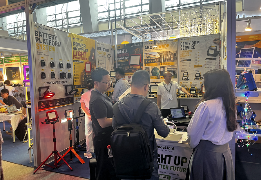 Business communication with global partners exhibition photo