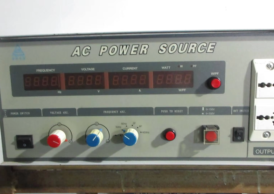 Electrical Performance Test quality control equipment image