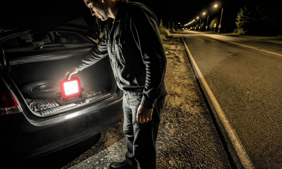 WD-4000 Rechargeable LED Work Light application image